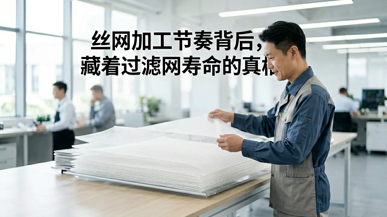 丝网加工节奏背后,藏着过滤网寿命的真相